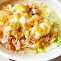 干芋くん's cooksnap of when they made 10分で♪キャベツと鮭缶の味噌バター焼き.