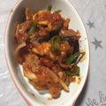minikan's cooksnap of when they made チキンのトマト煮込み.
