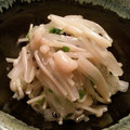 木公夲's cooksnap of when they made ☆大根とえのきの黒胡麻ピリ辛あえ☆.