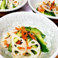チェリム's cooksnap of when they made 簡単激ウマ♪蓮根とキュウリの梅マヨサラダ.