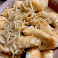 さ、き's cooksnap of when they made 鶏むねとえのきのバター醤油.