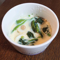 クックHRW2KO☆'s cooksnap of when they made レンジで簡単☆ちくわの茶碗蒸し.