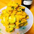 かわゆう1211's cooksnap of when they made 隠し味は黒酢！かぼちゃとナッツのサラダ.