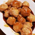 ma04tsu's cooksnap of when they made 揚げずにヘルシー肉団子☆甘辛照り焼きダレ.