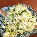 ohim's cooksnap of when they made キャベツとピーマンの和風コールスロー.