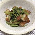 フジぽん's cooksnap of when they made 三つ葉とさつま揚げのお浸し.
