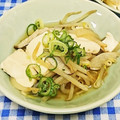 ととろ＆めい's cooksnap of when they made 簡単節約料理☆豆腐ともやしの煮びたし✿.