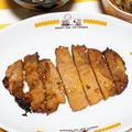 Miko1030☆'s cooksnap of when they made 豚ロースのにんにく味噌漬け。ポークソテー.