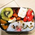 島猫。's cooksnap of when they made キャラ弁 ネコさん.