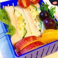 yuuanmasa♡'s cooksnap of when they made レンジでチン！！簡単卵サンド✨.