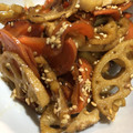 わたるんママ's cooksnap of when they made れんこんとにんじんのきんぴら.