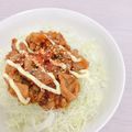 maaanyan's cooksnap of when they made 甘辛タレの節約簡単ガッツリ豚丼.