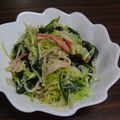 魔女鈴's cooksnap of when they made 春キャベツの簡単和え物.