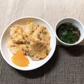 sAix59's cooksnap of when they made 納豆きゃべつの焼きごはん〖幼児〗.