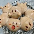 chii0107's cooksnap of when they made ぷーさんの可愛いちぎりぱん.