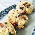 Yukiまむ's cooksnap of when they made うな玉おにぎり.