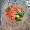 露天好き's cooksnap of when they made ビニール袋で♪トマトキュウリさっぱり和え.