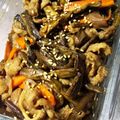 Mike猫♪'s cooksnap of when they made 芋がらと牛肉のきんぴら.