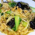 rosearoma's cooksnap of when they made ***青梗菜と茄子の挽肉炒め***.