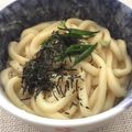 フジぽん's cooksnap of when they made 釜玉わさびうどん.