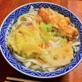 papikun's cooksnap of when they made 天ぷらうどん(乾麺を使って讃岐うどん風).