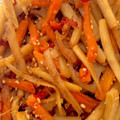 左官屋の奥さんです's cooksnap of when they made 超簡単！きんぴらごぼう ★めんつゆだけ★.