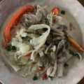 クック2JWD2O☆'s cooksnap of when they made レンジで簡単♪鶏肉ときのこのクリーム煮.