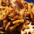 あきぃ∞'s cooksnap of when they made 豚こまレンコンのカレー炒め.