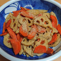 豆蔵うさぎ's cooksnap of when they made 簡単！！れんこんと人参のきんぴら♪.
