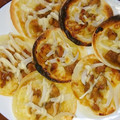 チナ♪'s cooksnap of when they made 【15分】餃子の皮de照焼きマヨ和風ピザ.