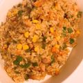 ♦︎くぅ〜こ♦︎'s cooksnap of when they made 簡単リメイク★カレーチャーハン.