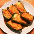 エル♀'s cooksnap of when they made 肉詰めピーマンの照り焼き♪.