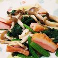 やまったくん's cooksnap of when they made ベーコンとほうれん草のソテー.