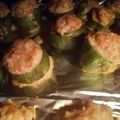 Candy°'s cooksnap of when they made オーブンで大量生産☆ピーマンの肉詰め.