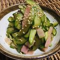 料理男子部🍻's cooksnap of when they made きゅうりとベーコンのきんぴら風.
