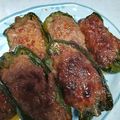 ちゃこちゃぁ's cooksnap of when they made ピーマンの肉詰め粉いらずではがれない裏技.