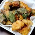 nosso's cooksnap of when they made カリカリ！カレー風味むね肉の大葉巻揚げ.