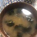 naturalm's cooksnap of when they made 月見海苔みそ汁.