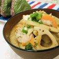 U☆kaoru's cooksnap of when they made ごちそう豚汁★コクとうま味を出すコツ.