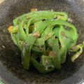 52♪96's cooksnap of when they made ⁑我が家の♡無限ピーマン⁑.
