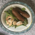 リクりく's cooksnap of when they made インゲンとソーセージの炒め物.