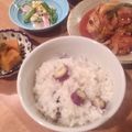 akiemon86's cooksnap of when they made 炊飯器で簡単♪サツマイモご飯.