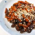 aoi＊mama's cooksnap of when they made つきこんにゃくと人参の照り煮.