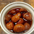 GoGo島みかん's cooksnap of when they made 簡単♪栗の渋皮煮.