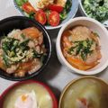 よちりん's cooksnap of when they made サーモン山かけ丼.