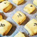 猫好きなひと's cooksnap of when they made HMで♡さつまいものほくほくスコーン.