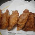 あっぷるgirl★'s cooksnap of when they made ワンタンの皮で空豆チーズのサクッとサモサ.