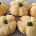 ちび３っ子's cooksnap of when they made ハロウィンの超簡単かぼちゃクッキー.