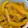 Yooboo's cooksnap of when they made 簡単☆セロリのきんぴら.