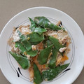 クックサムヒロ's cooksnap of when they made 農家のレシピ★さやえんどうの卵とじ★.